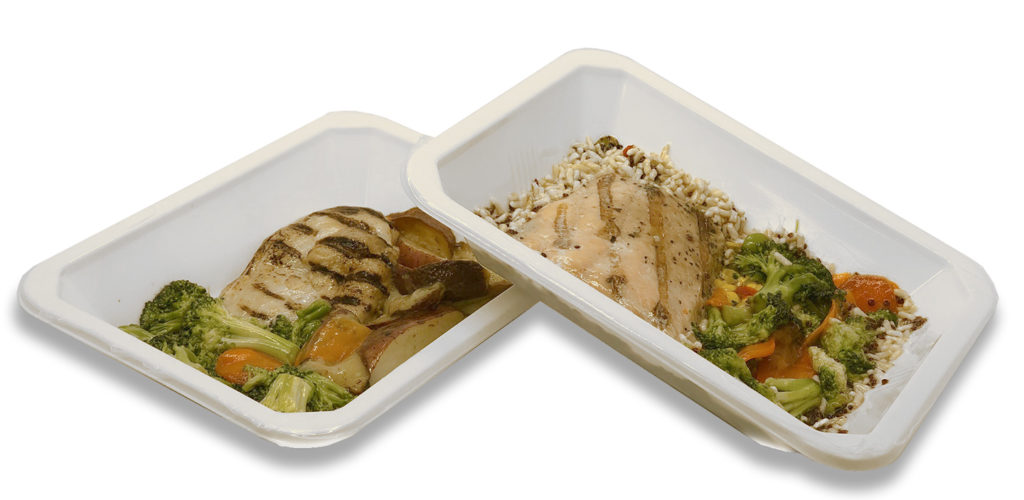 Meal Prep Vacuum Skin Packaging ILPRA Tray Sealer